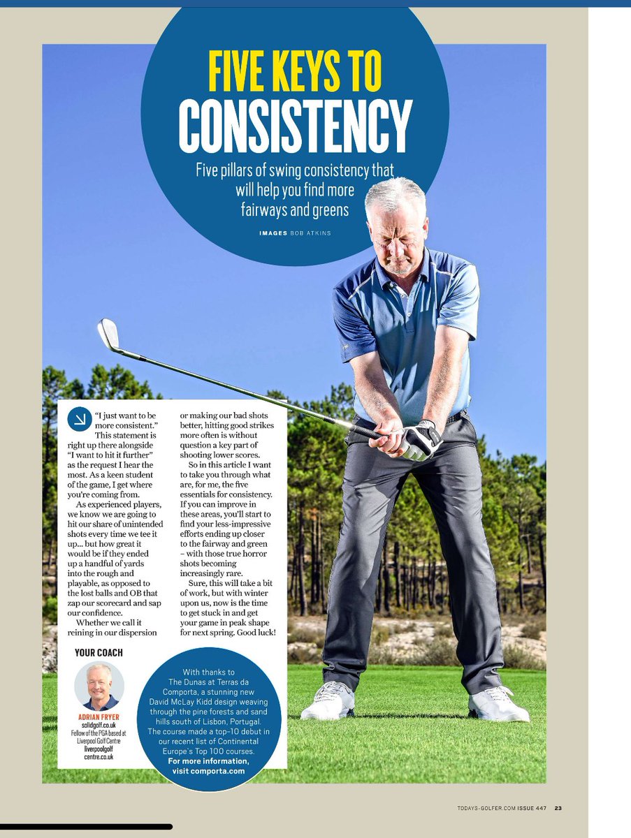 As we head full speed into 2024 why not grab a print or digital copy of this New Year’s latest edition of <a href="/TheTodaysGolfer/">Today's Golfer</a> ?⛳️ So, for nearly 25 years and counting!! I’m delighted to continue helping readers with some sound, practical advice for their…
instagram.com/p/C1mAsnvNBSx/…