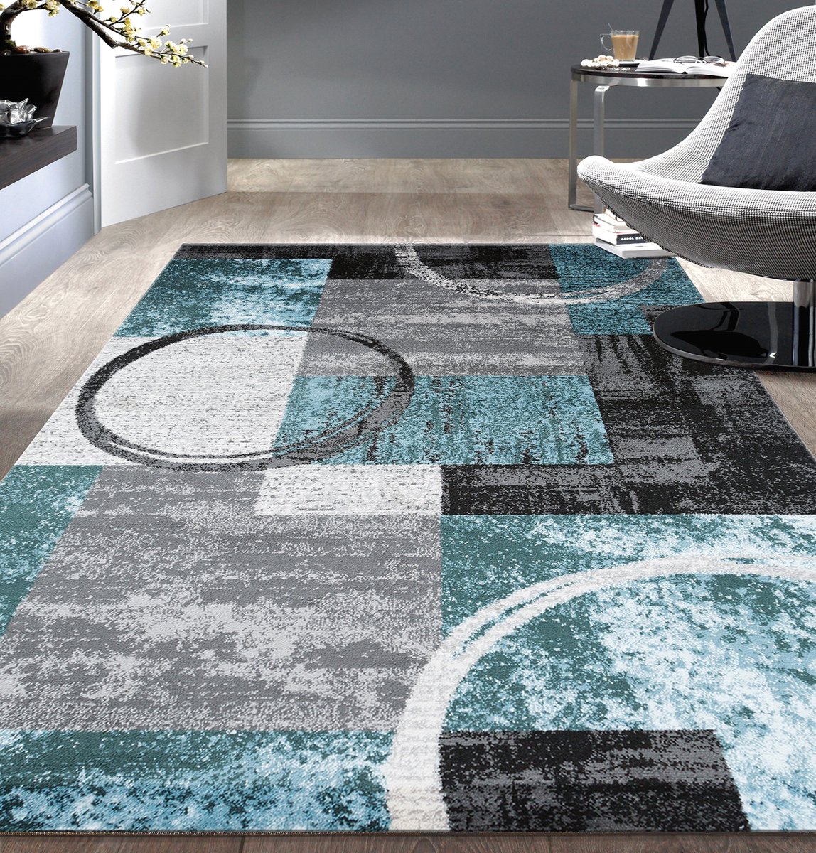Rugshop Contemporary Abstract Circle Design Soft Area Rug 5'3'' x 7'3'' Gray

 Rating ⭐ : 4.7
 Check Amazon price >> 🔗 : amzn.to/3M6Upq8