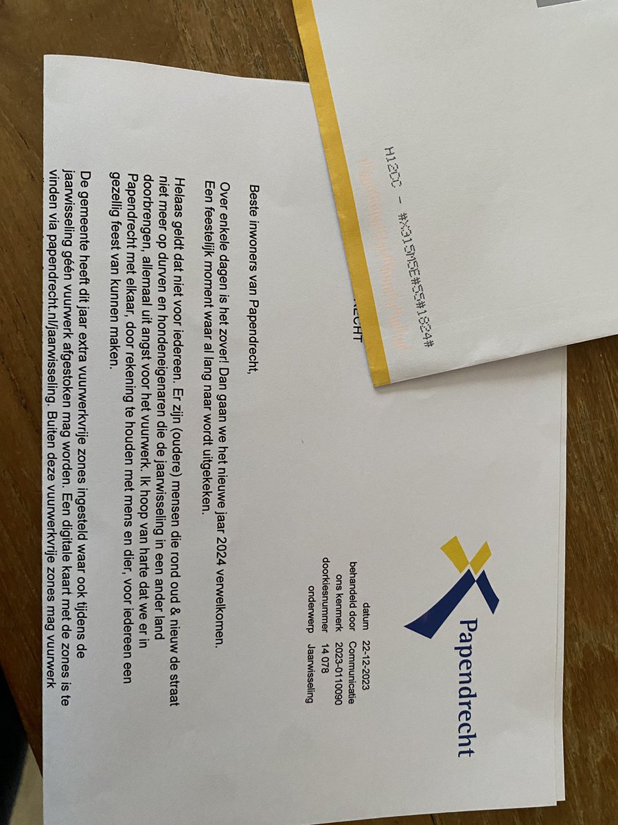 pmabaert's tweet photo. #Papendrecht lekker op tijd die brief https://t.co/oiKbMLGaBX