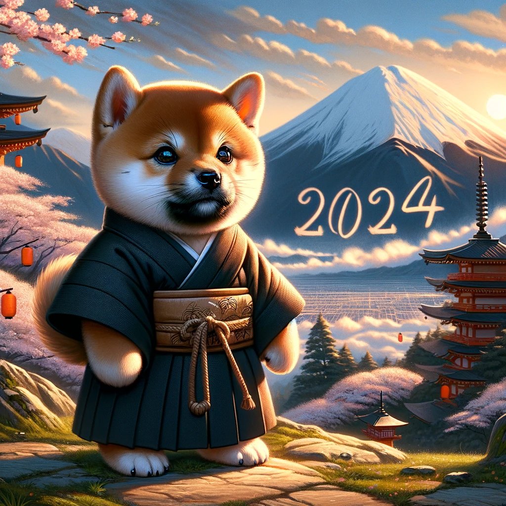 ShinobiInuCoin's tweet photo. Welcome 2024, the year of the Shinobi!🥷

For our clan, this isn't just another year; it's our time to rise, to stealthily conquer the DeFi realm. Expect the unexpected - $NOBI's about to make epic moves⚔️

2024年は忍びの年 

$INJ $ATOM #Injective #Injectivealtseason https://t.co/WSGcwWR0uR