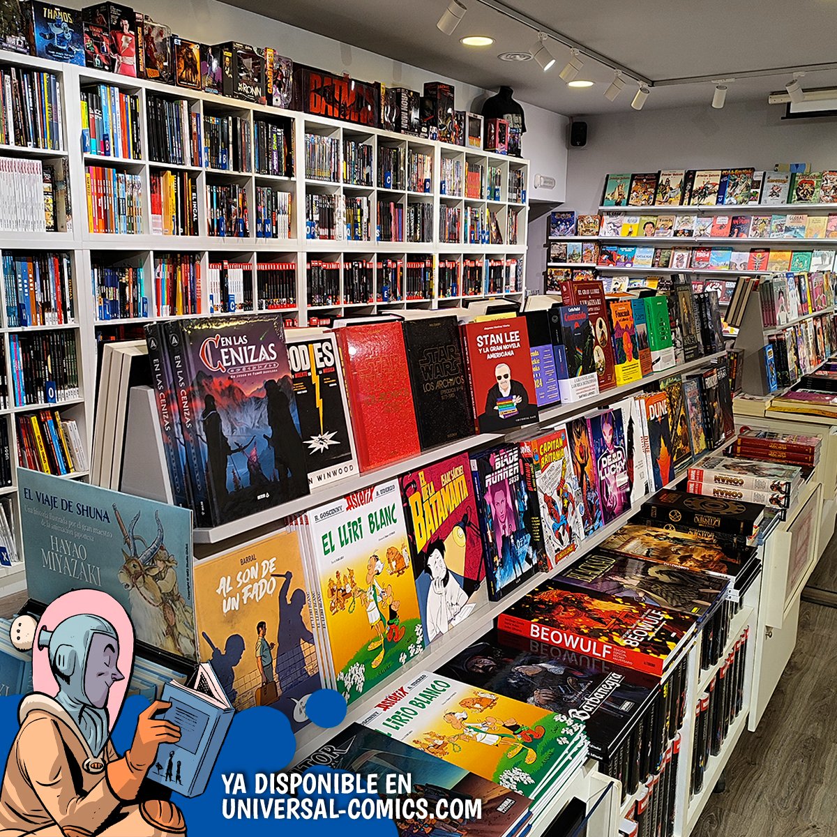ComicsUniversal's tweet photo. ¡Nuevo año, nuevas oportunidades! 🎉✨ Volvemos con vosotros este 2024 con ganas de descubrir nuevas lecturas, nuevos juegos, ...
📖 ¿Cuál va a ser tu primera lectura del año o juego en mente? ¡Comparte tus recomendaciones!
#FelizAño2024 #Comics #Mangas #UniversalComics https://t.co/SwDBQOIjGp