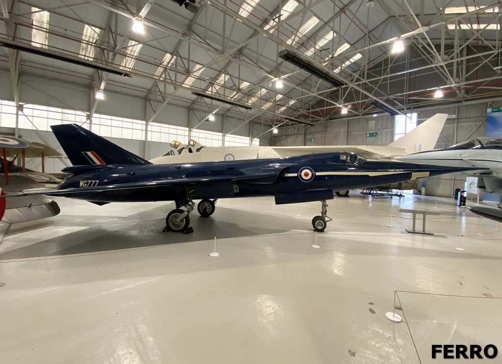 RAF Fairey Delta 2 - WG777 - at the Royal Air Force Museum in Cosford #AvGeek #avgeeks #aviation #planespotting #aviationdaily #aviationphotography