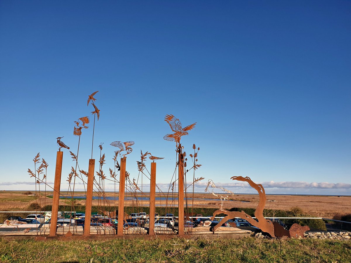 The start of a wonderful walk at Cley.

#northnorfolk