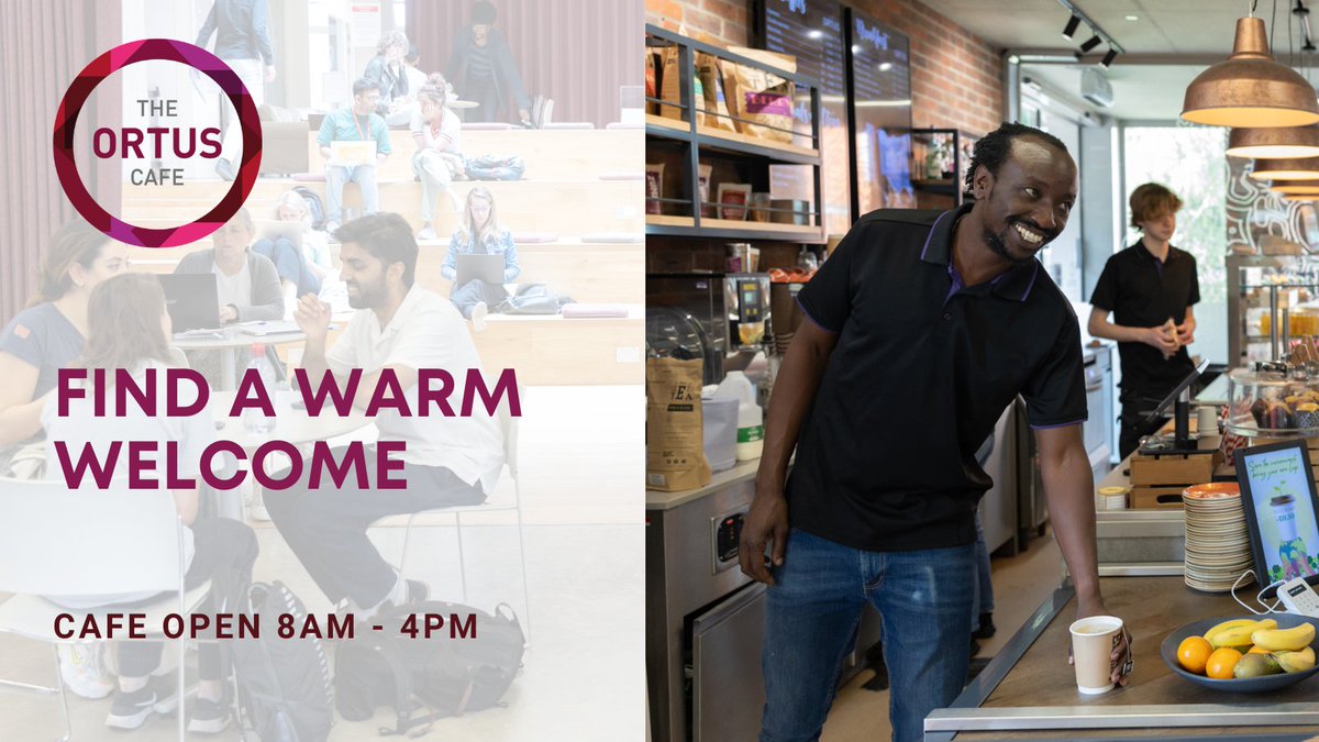 OrtusMaudsley's tweet photo. We're open for 2024, with great warm and welcoming spaces to work, study, meet or simply enjoy being in the company of others. 

Our café offers delicious hot meals, salads, sandwiches, and some of the best teas and coffee in the local area. ☕️🥗 https://t.co/JRliF8uUqr