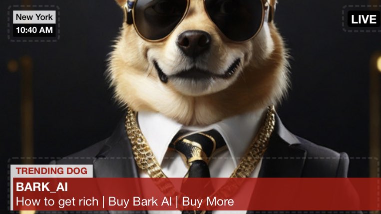 lisavax1's tweet photo. My entry $BARK #BarkAIMemeContest

Can do this all day. https://t.co/2gBjgk60rc