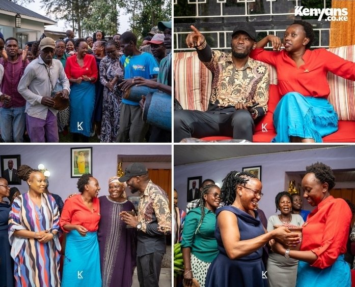 mungaievetrev's tweet photo. Charlene Ruto visits Daddy Owen's home at Kakamega. KOT asking questions that everyone wants to know, are they together? https://t.co/L8cEV0xD3g