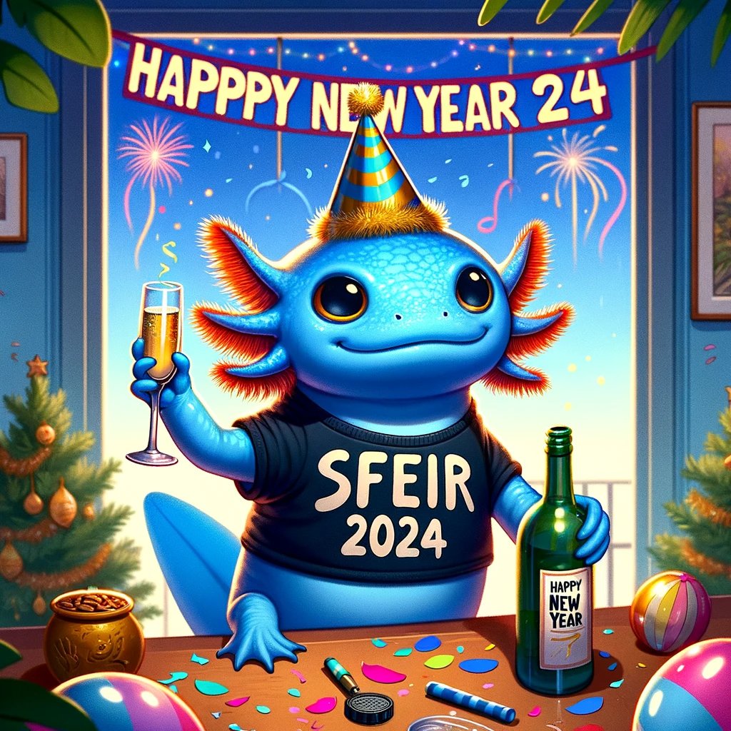 Bonne année 2024 ! 💫 Toute l'équipe de SFEIR Lille et ses Sfeiriens vous souhaitent ses meilleurs voeux pour cette nouvelle année. Soyez-en sûr(e)s, elle sera à nouveau riche en événements, en moments forts et en bonnes nouvelles, on espère que pour vous aussi ! À très vite !