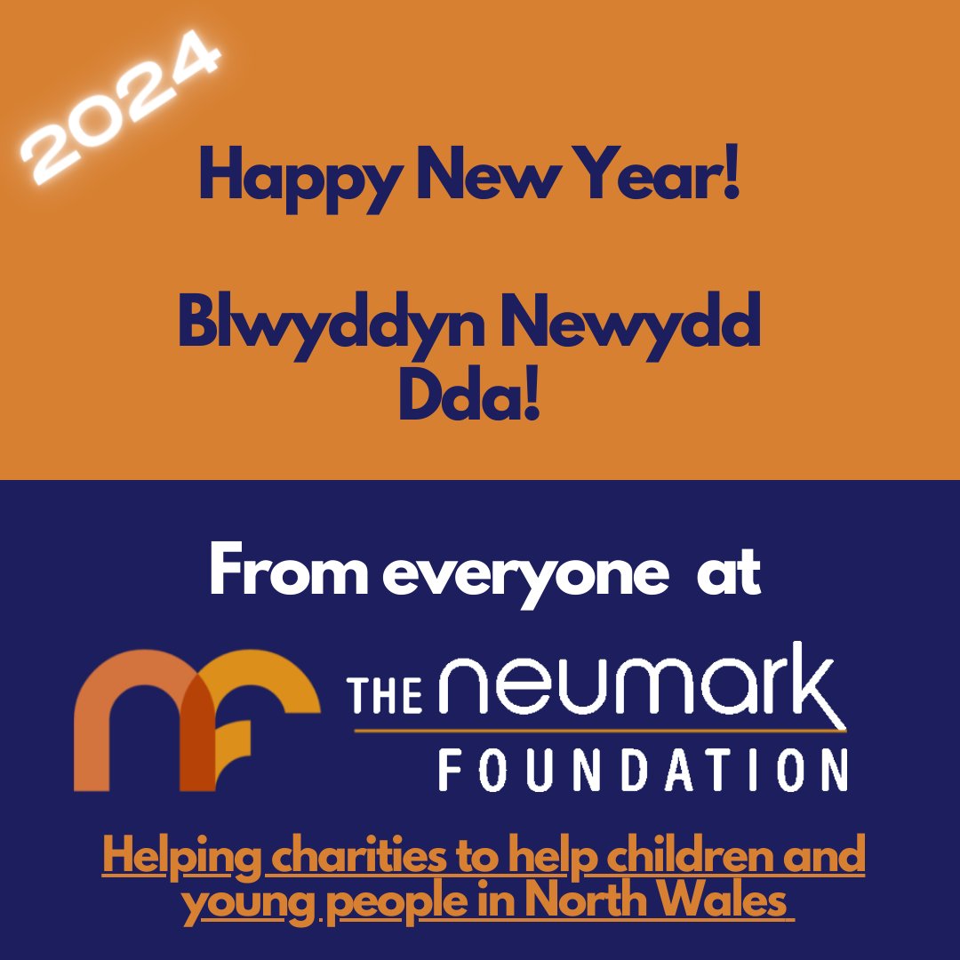 Helping charities to help children and young people in North Wales vist.ly/t439 #HappyNewYear #