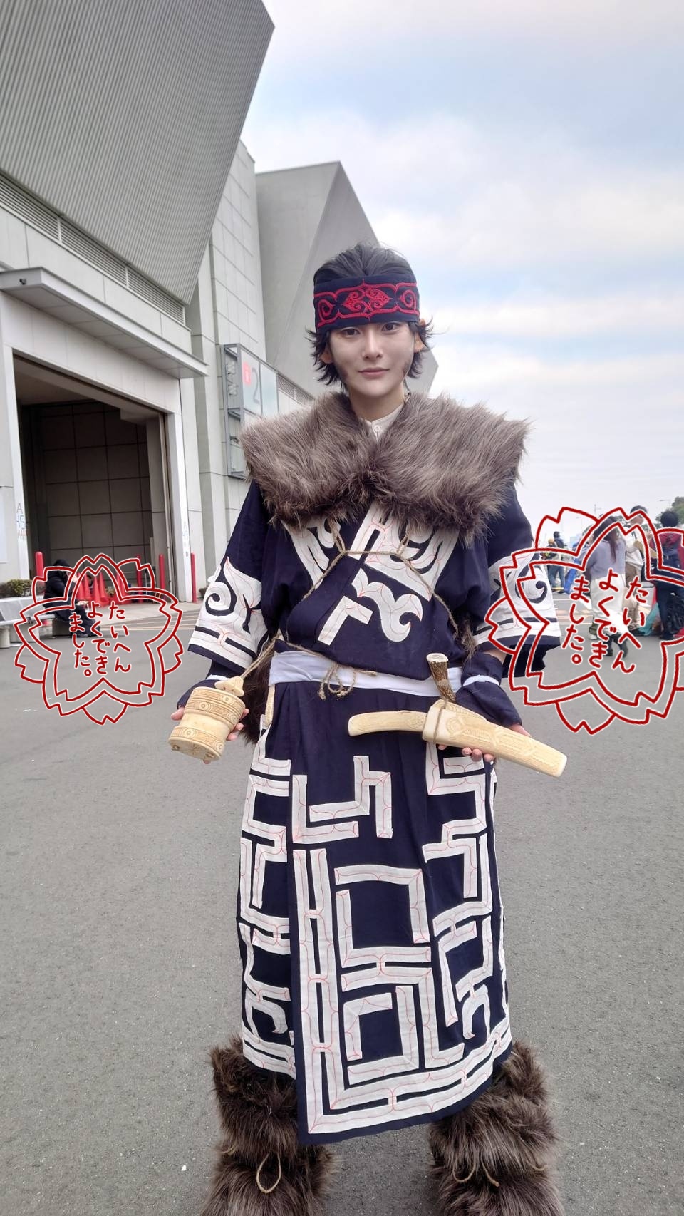 めろんぱんゴールデンカムイ インカラマッ コスプレ フォックスファー ゴールデンカムイ インカラマッ🦊 先月のロケの本データ頂きまし