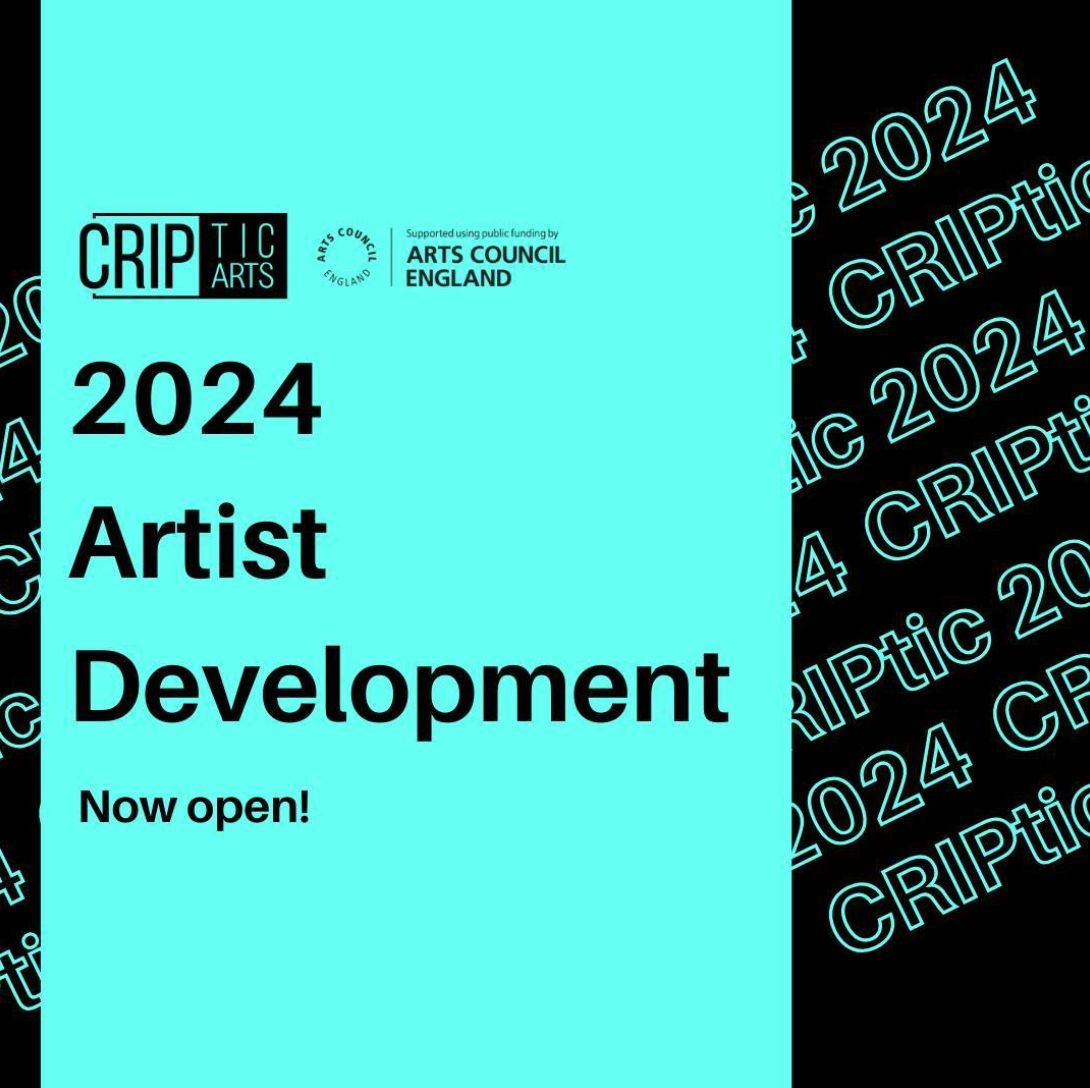 videoclub_uk's tweet image. #OPENCALL @cripticarts Artist Development Programmes 

Deadline: 5 January 2024 

Full info: cripticarts.org

4 programmes for disabled creatives: emerging writers, fresh performers, experienced creators &amp;amp; company innovators 

£600-£6000

#cripticarts #artistdevelopment