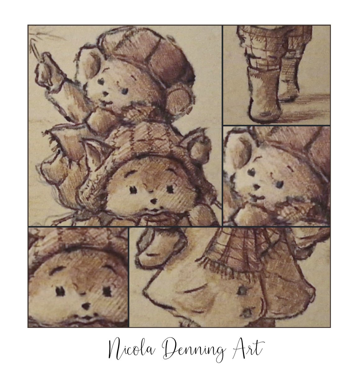 N_Denningart's tweet photo. 'Joycie and Freddie'. I'm getting closer to how I want them to look. In fact, I think it's almost time to start adding some colour 🎨 🖌. 

Nicola x

@art_denning

#illustrations #artist #novel https://t.co/RxeocN4wdf