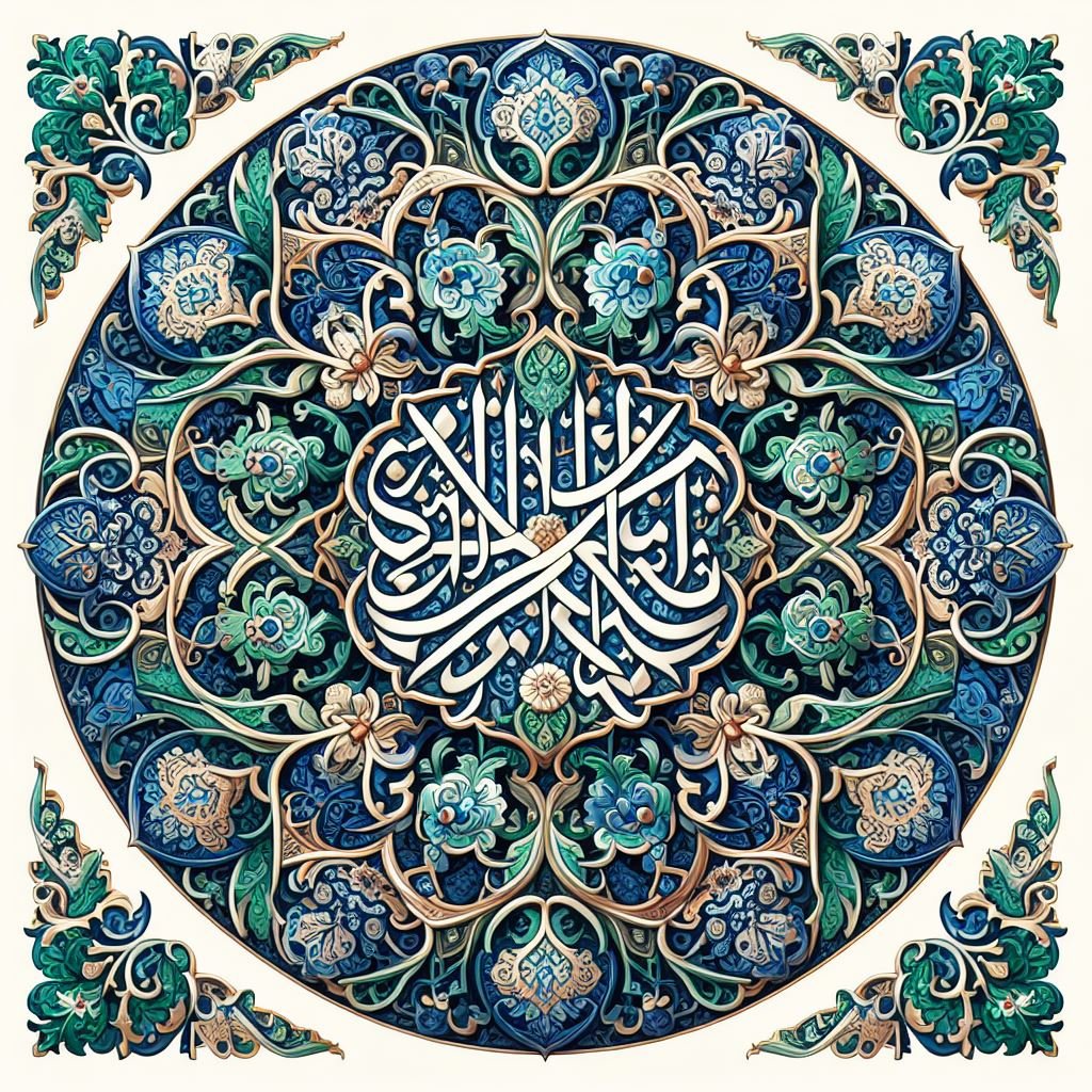azed_ai's tweet photo. ✨Arabesque style✨ DALLE 3/ Bing

Base Prompt: An Arabesque design that intricately blends [subjects], with a harmonious interplay of [descriptive elements], highlighted by the ornate use of [colors] and [colors]. https://t.co/W7dw3OqLbB