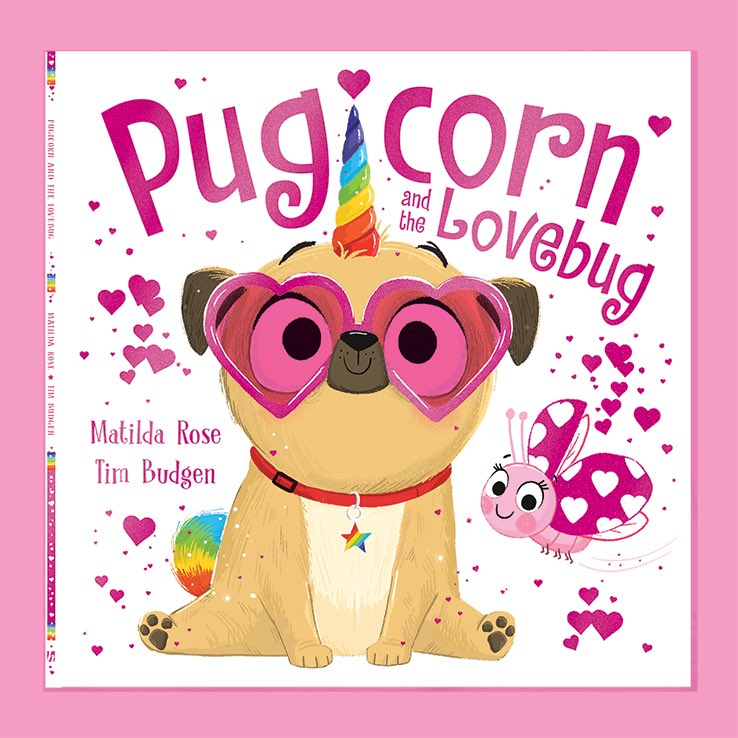 timbudgen's tweet photo. Guess who’s back, tell a friend …. ?!😆😆
 Publishing on the 18th of this month - Pugicorn and the Lovebug - book 11 in The Magic Pet shop ‘ series 🎉🤯 #matildarose 

You asked for a pet shop story with ALL THE CHARACTERS (on every page) and we listened 🤪🤪 https://t.co/4GeDISuyL6
