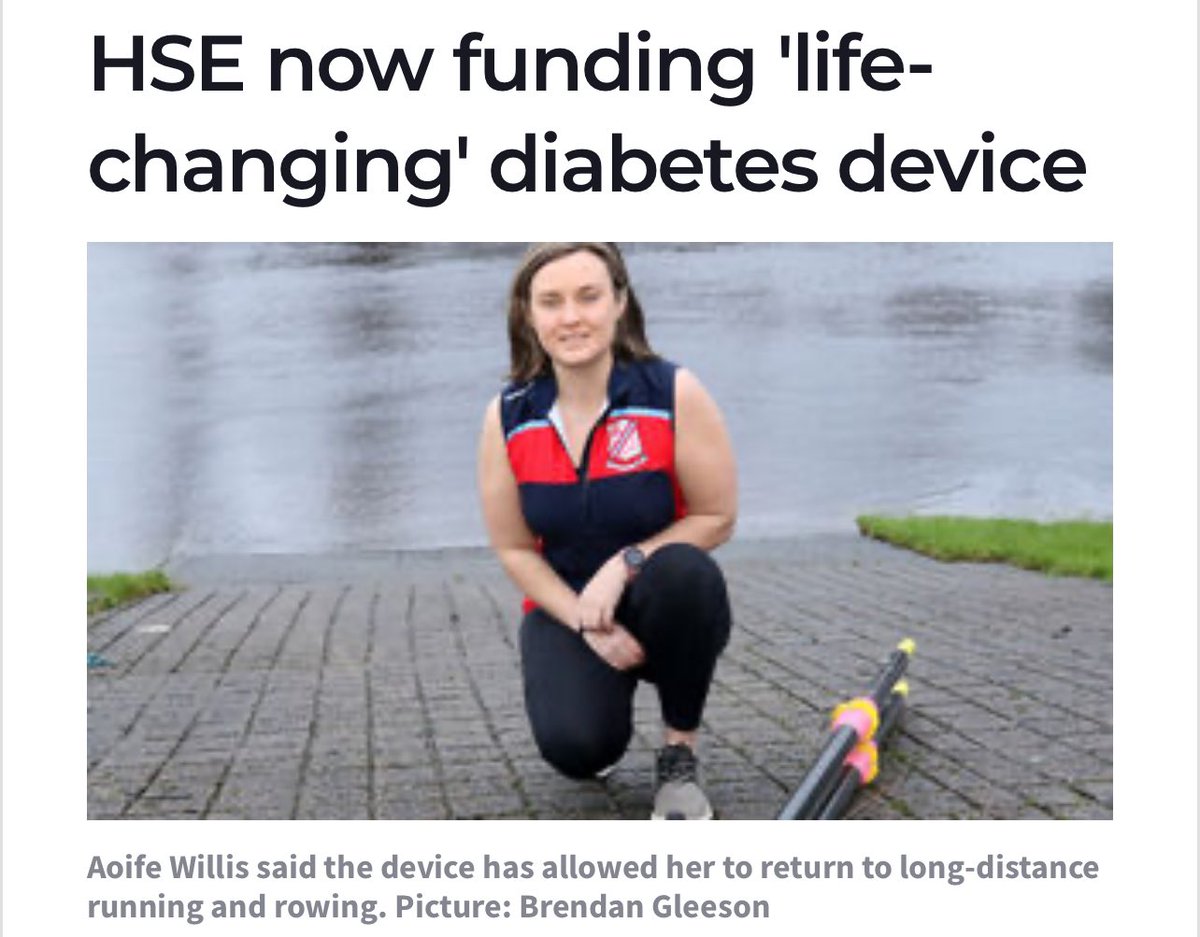 Fantastic to see the positive impact of our new HSE policy on Diabetes CGM Technology highlighted by people with Type 1 Diabetes Mellitus #T1DM 🩺 #digitalhealth shorturl.at/bhSZ8