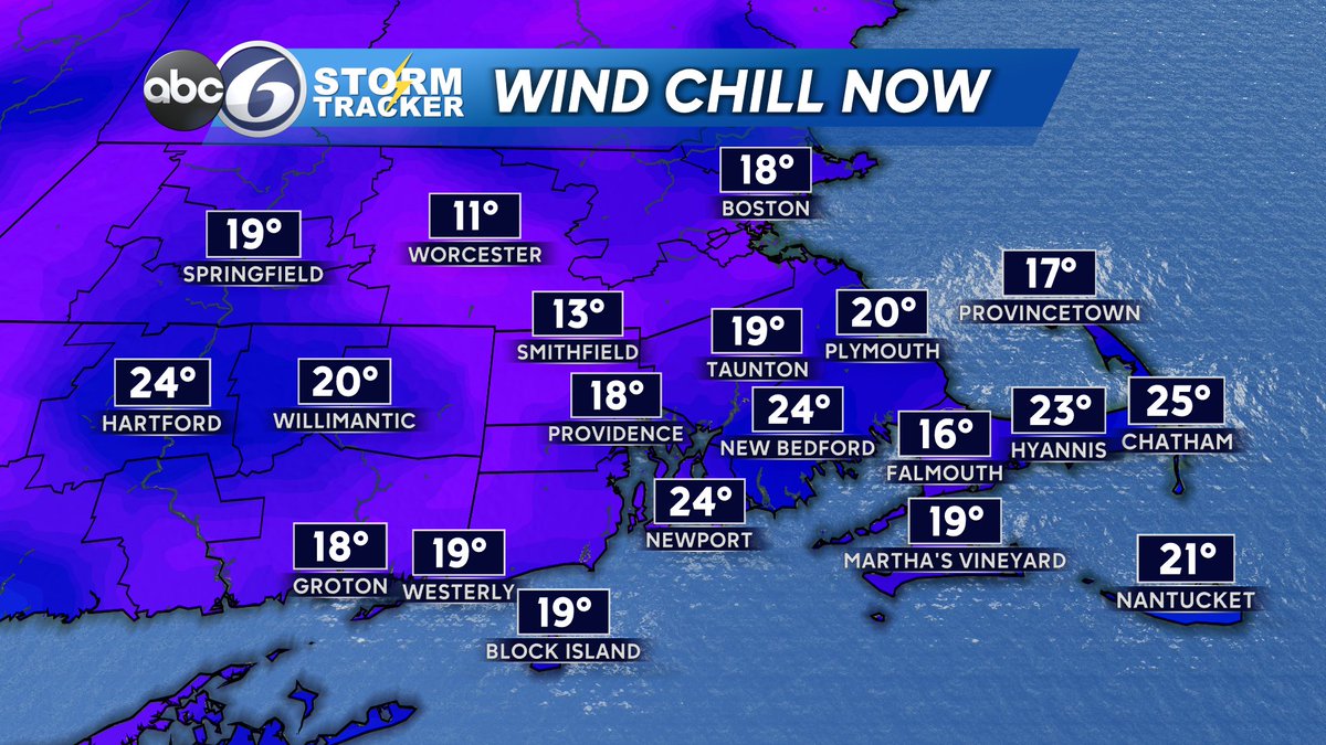 CecyDelCarmenTV's tweet photo. Good Morning #Providence. Buenos días. Bundle up, it's cold. Keeping an eye on a potential significant snowmaker. #LetItSnow #WinterInNewEngland #Snow #RhodeIsland #riwx @ABC6 https://t.co/VaRmq6bMUS