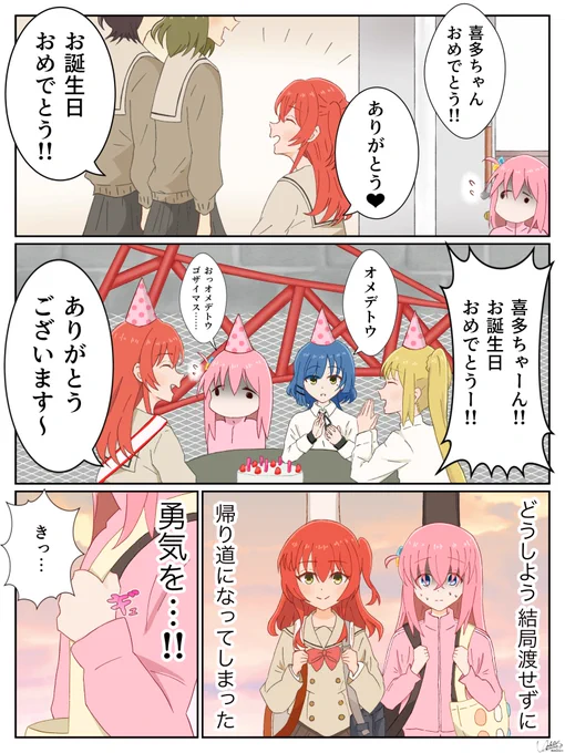 喜多ちゃん誕生日 ぼ喜多(3/14) 