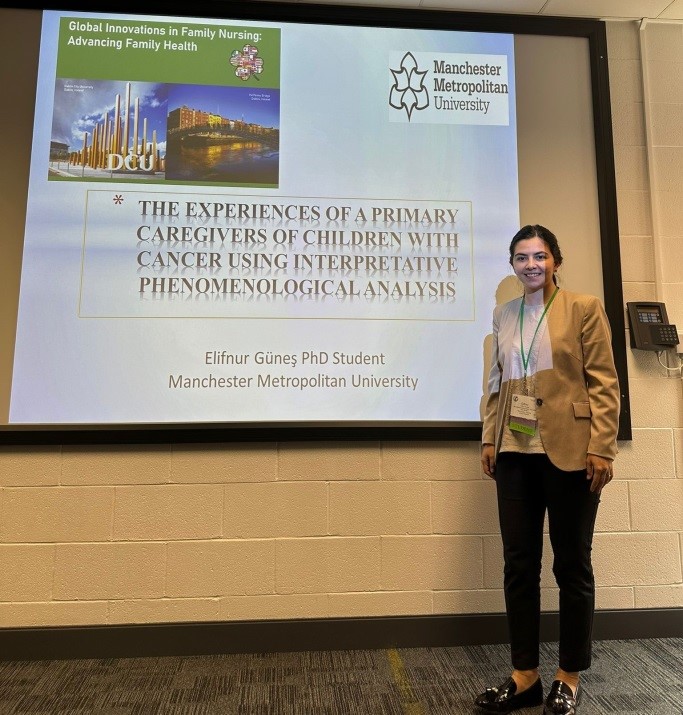 Elifnur Gunes, a doctoral student based within our Department of Nursing, shares her blog about presenting a paper at the 16th International Family Nursing Conference - a prestigious congress held in Dublin, Ireland 👏 @MMUHPSC @IFNAorg