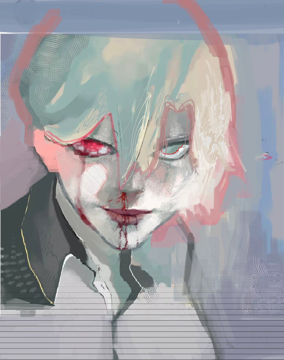 DarpGOGO's tweet photo. a Psycho
#art #manga #webtoon #manhwa #artstyle #anime #animeart #draw #sketch #ibispaintx #procreate #tokyoghoul #batman #novel #sakuga https://t.co/FDx2mm2CI5