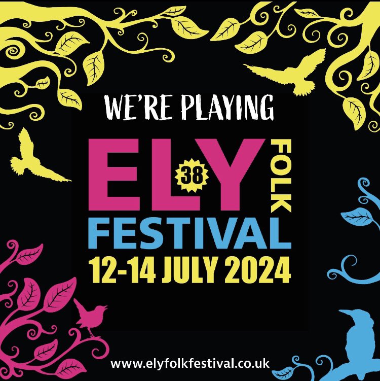shackletontrio's tweet photo. Excited to announce we’ll be at @ElyFolk this year. We’ll also be playing as #Kitewing with @christinaalexuk https://t.co/Jq9Qz7QHoB