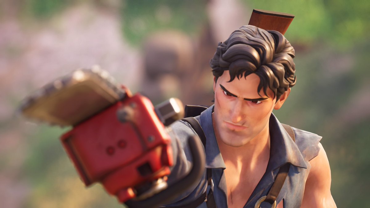 NitroSpidey's tweet photo. “Groovy.”
Got some shots of the legendary Ash Williams! #EvilDead #AshWilliams #AshySlashy #Fortnite #Fortography https://t.co/AJYavtWpsI