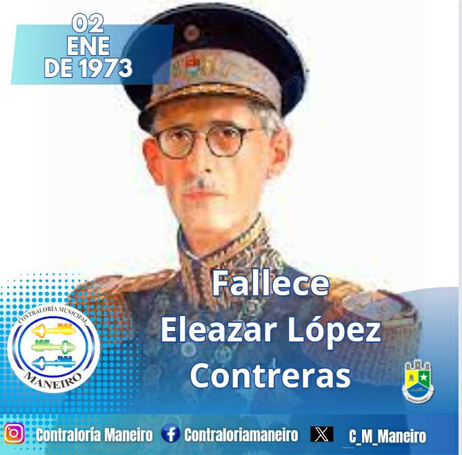 c_m_maneiro's tweet photo. #TalDiaComoHoy| En el año 1973, muere en la ciudad de Caracas  José Eleazar López Contreras,  militar y político venezolano, trigésimo primero presidente de Venezuela desde el 17 de diciembre de 1935 hasta el 5 de mayo de 1941.
@CGRVenezuela 
@CENEsparta 
@OscarEMR4 https://t.co/ddv3edpUnp
