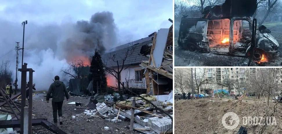 NadiaVesnaP's tweet photo. My hometown 💔 my classmate's house is on the picture. Her sister is in the hospital and her kid is completely terrified. 

#RussiaisATerroistState 
#ArmUkraineNow 
#RussiaIsANaziState https://t.co/KoFcVjftj7