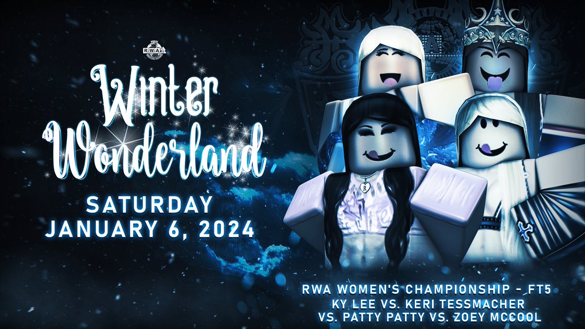 WHO WILL BECOME RWA WOMEN'S CHAMPION?

The competition involved in this Fatal Four-Way is ENDLESS, as there is a rich history for each woman involved!

But, heading into Winter Wonderland This Saturday, WHO do you have WINNING THE WOMEN'S CHAMPIONSHIP?!