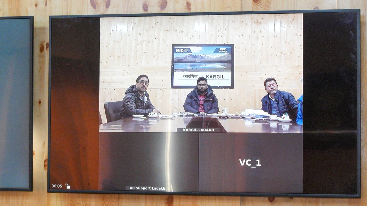 dse_ladakh's tweet image. The UT level  #SLMC meeting for PM POSHAN under chairmanship of Sh. Pawan Kotwal, IAS Advisor to Hon'ble @lg_ladakh  after detailed presentation  and discussion proposed AWP&amp;amp;B 24-25 for Rs. 21.17 Crores having significant for addressing nutrition-related initiatives for students.