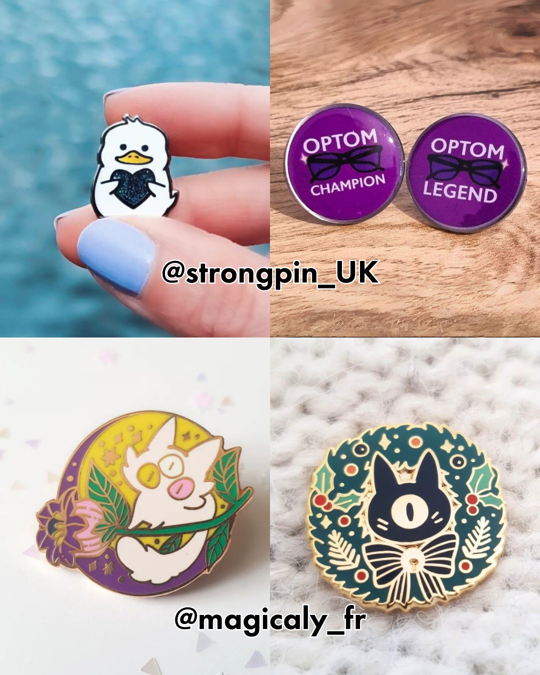 Eco-Metal Pin Badges, Environmentally Friendly Enamel Pins