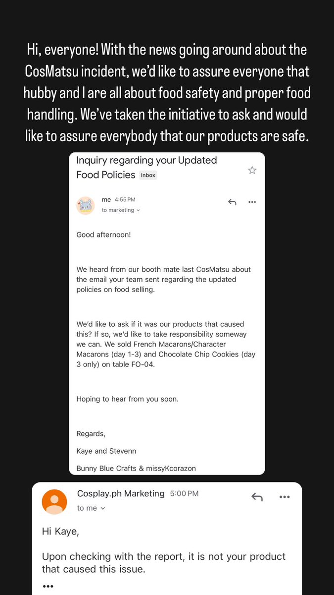 missykcorazon's tweet image. Posting for awareness regarding the Cosmatsu Insident. Retweets are highly appreciated! Hope everyone is safe. 😌 #Cosmatsuri2023 #cosmatsu2023