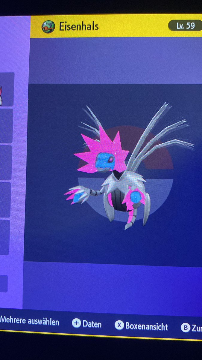 GrpBurak's tweet photo. Does anyone want a shiny Iron Jugulis? I would swap it for another cool shiny
#tausch #trade #PokemonScarlet #pokemon #PokemonViolet #PokemonScarletViolet #PokemonKarmesinPurpur #PokemonSV https://t.co/SMacxKBl6F