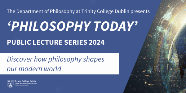 Ready to explore new ideas in 2024? Considering a new intellectual challenge? 'Philosophy Today' starts Feb 8th, 7:30pm-9:00pm @tcddublin. Join us and explore how philosophy impacts our daily lives. Sign up here ➡️ tinyurl.com/3e4z6hjw #philosophy #trinityresearch