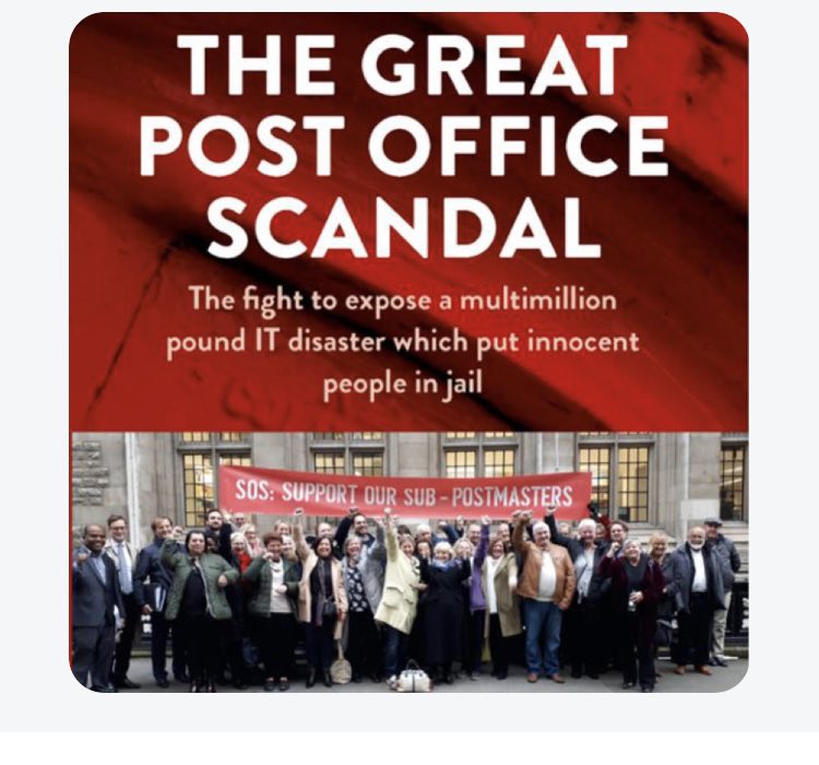 I was one of these £38,000 they took from me , bankrupted myself and my wife and destroyed our business and life . Share with anyone and everyone #MrBatesVsThePostOffice #MrBates Please also read the book by @nickwallis who has played a massive part
