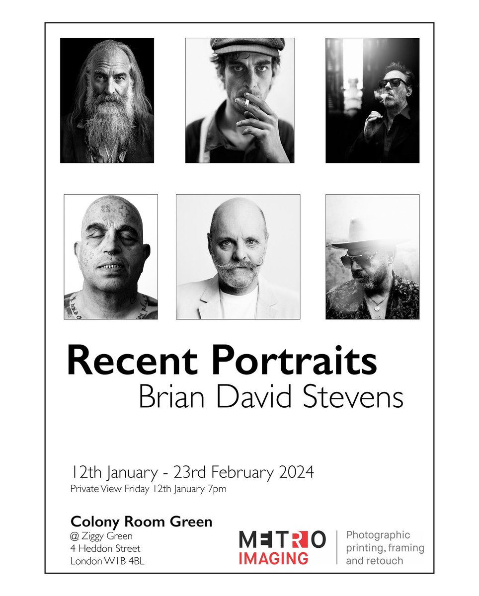 brian david stevens (@driftingcamera) on Twitter photo Going to have a small exhibition of some recent portraits at the new reopened Colony Rooms in London <a href="/DaisyGreenFood/">Daisy Green Coll.</a> Opening night is the 12th Jan. Will definitely feature <a href="/warrenellis13/">Warren Ellis</a> @DavidHolmes____ @adamsonbarry Saul Adamczewski <a href="/gavinturk/">gavin turk</a> <a href="/Franko_B_artist/">Franko B</a> <a href="/metroimaging/">Metro Imaging</a> Going to have a small exhibition of some recent portraits at the new reopened Colony Rooms in London <a href="/DaisyGreenFood/">Daisy Green Coll.</a> Opening night is the 12th Jan. Will definitely feature <a href="/warrenellis13/">Warren Ellis</a> @DavidHolmes____ @adamsonbarry Saul Adamczewski <a href="/gavinturk/">gavin turk</a> <a href="/Franko_B_artist/">Franko B</a> <a href="/metroimaging/">Metro Imaging</a>
