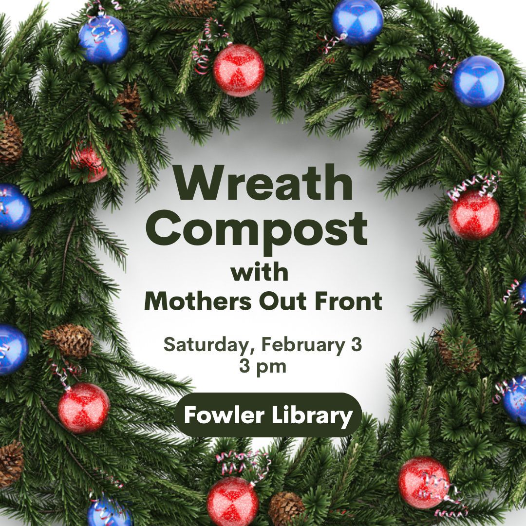 Start the new year sustainably! Save your wreaths and garlands and join us and Mothers Out Front at #FowlerBranch on 2/3 at 3 pm. We’ll work together to cut out the wires so that they’re ready for the @townofconcordma compost site. Wear your work gloves! 🧤