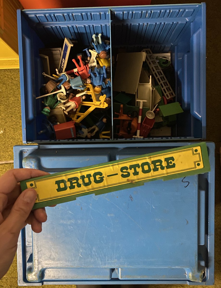 ‘70s playmobil 🥸
Vroeger was alles leuker