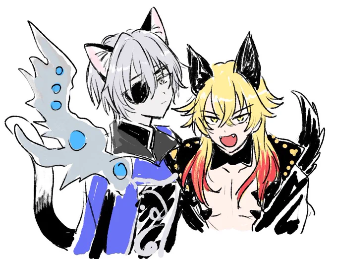 ブフサタブフのらくがき