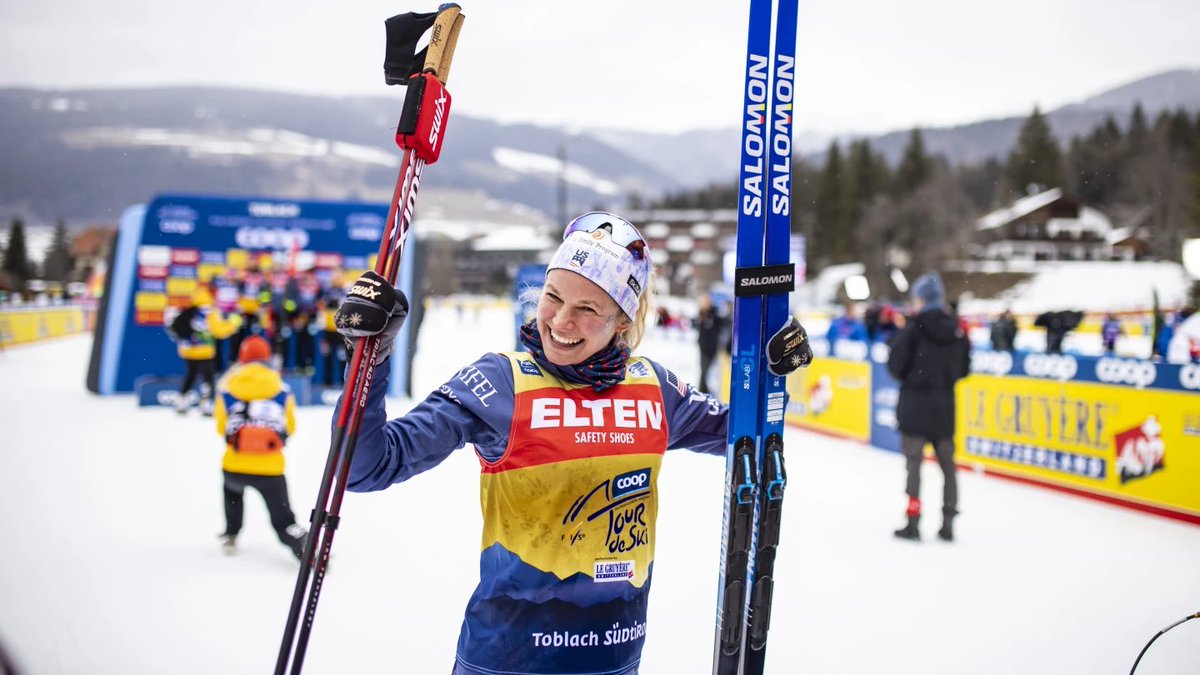 Jessie Diggins ups Tour de Ski lead with 17th World Cup win nbcsports.com/olympics/news/…