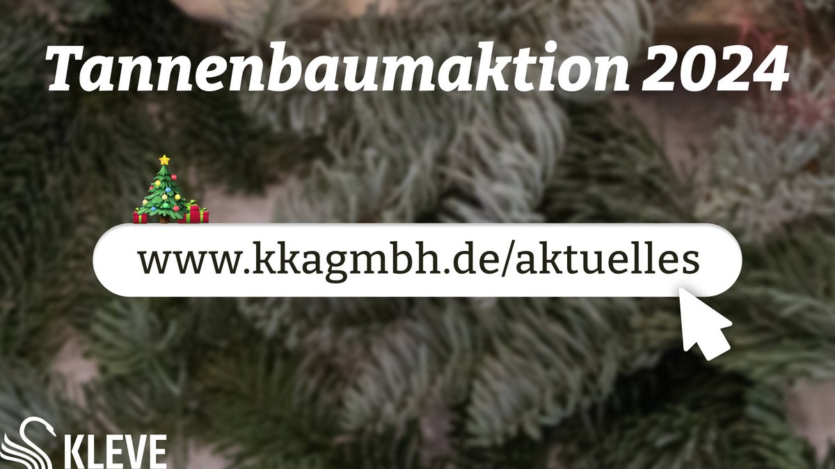 Auch in diesem Jahr werden Gruppen und Vereine in Kleve unterwegs sein und ehrenamtlich gegen eine Spende alte Tannenbäume abholen und entsorgen. Die Details und Termine findet ihr bei der KKA: kkagmbh.de/aktuelles/