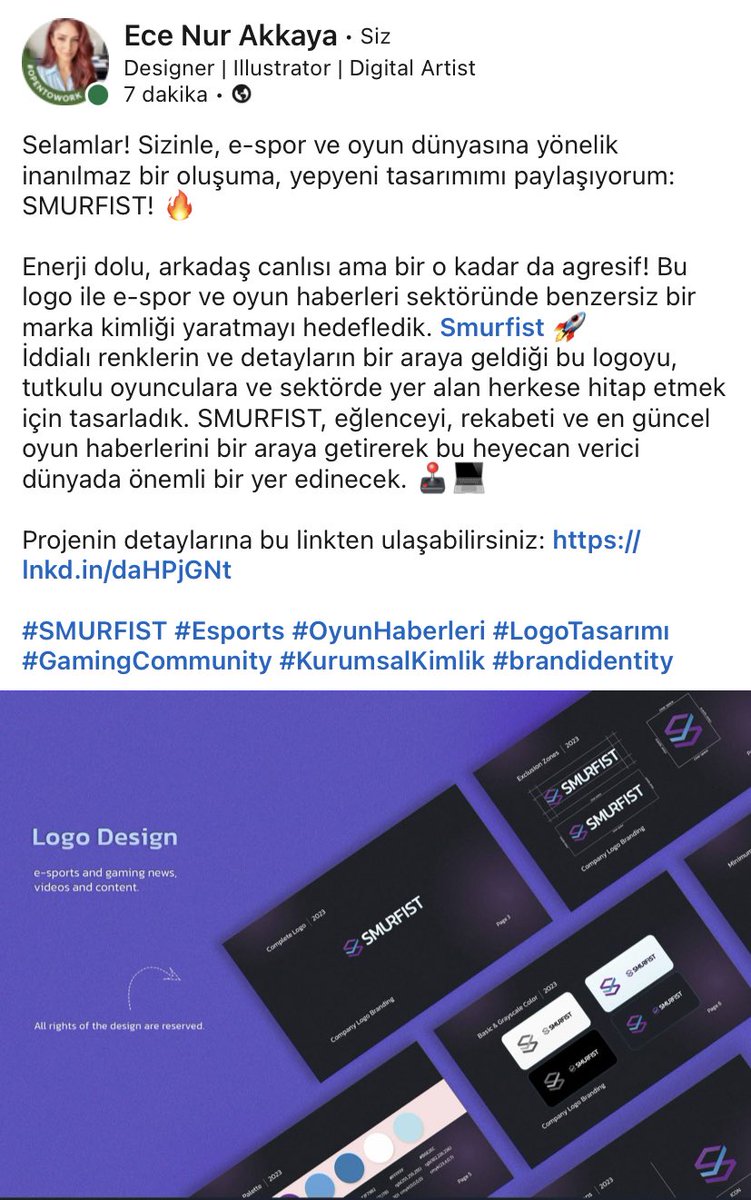 ecenakkaya's tweet image. #brandidentity #logotasarım #kurumsalkimlik #logo #marka #oyunsektörü