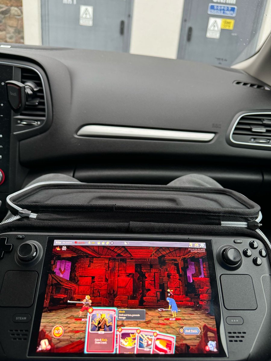 waiting for someone in the car doesn’t mean the gaming has to end 😜 btw I’m taking a break from work until orthodox christmas