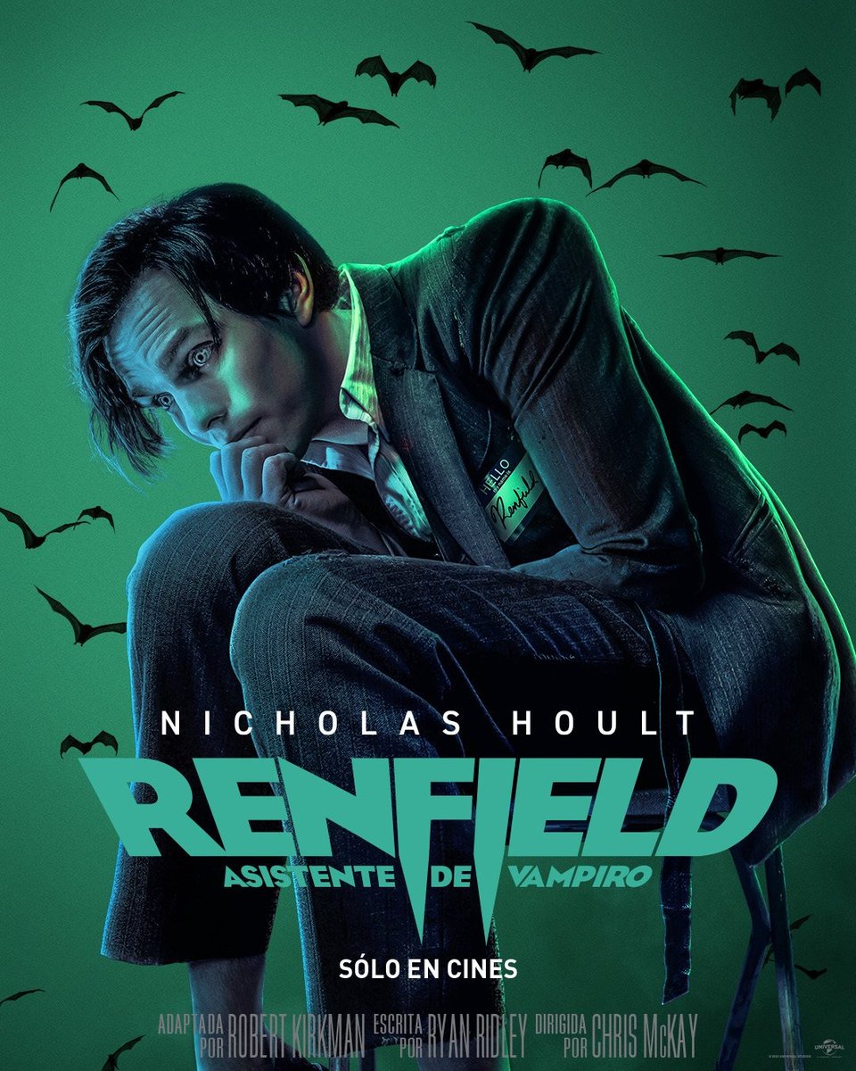 UnaRomanos's tweet photo. 1 - #Renfield 6/10.
2023 🇺🇸 93 min.
#comedia #vampiros #sangrienta
#Movistarplus 
Dir: 
#ChrisMcKay 
Act:
#NicolasCage (Drácula)
#NicholasHoult (Renfield)
#BenSchwartz
#Awkwafina 
Trailer: https://t.co/UzwHozIxpQ

Lo mejor con diferencia es la interpretación de Nicolás Cage. https://t.co/4MQTQTUvoM