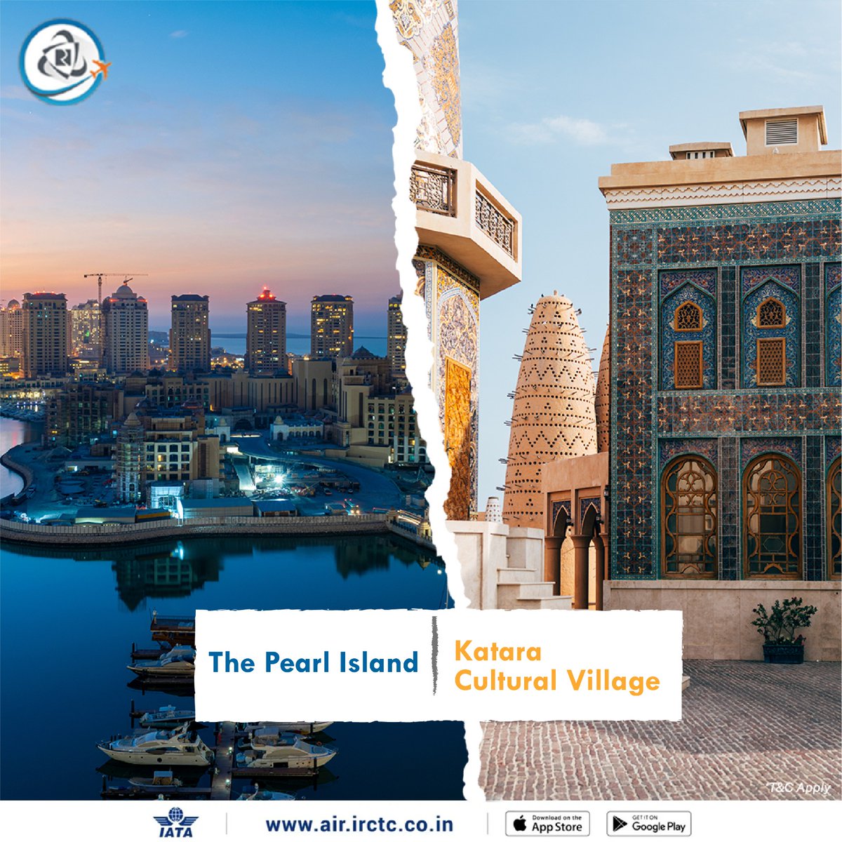 IRCTCofficial's tweet photo. #Qatar is the perfect place to kick off 2024, not only because of the #AFCAsianCup but also because of its unique sights and culture. 

Book flights to Doha on https://t.co/7OcpVDKkEg or the #IRCTC #Air app. Use IRCTC SBI Card Premier for 5% #ValueBack. 

#NewYearNewDestination #AirTravel #FlightBooking #airtravel #Deals #Discount #Offers #TravelTheWorld #VisitQatar
