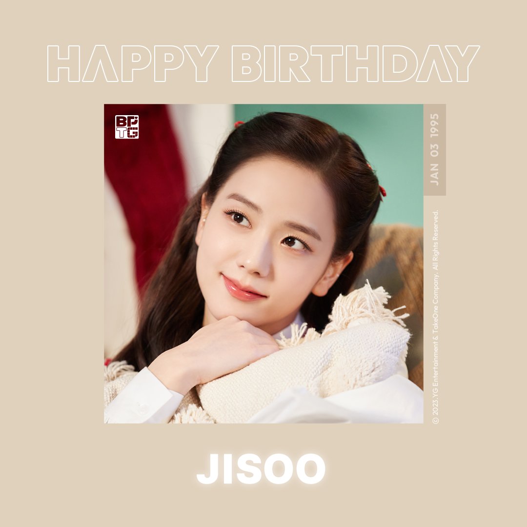 [CONGRATULATIONS!] 🎂 Happy birthday JISOO! May you shine even brighter in 2024. 🎉 Free Download Now! Google Play: bit.ly/3m4EXAp App Store: apple.co/42WYgfL