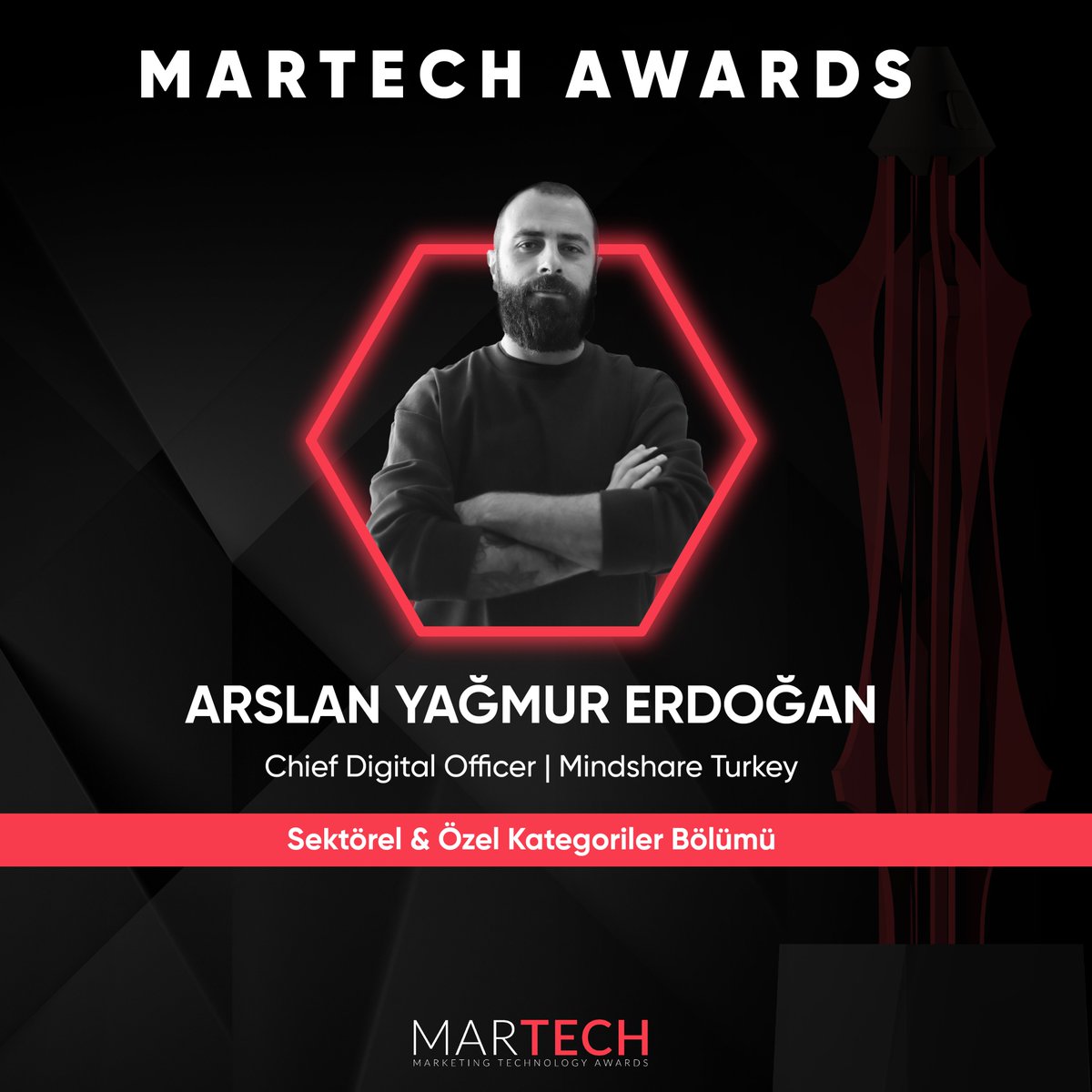 MindshareTurkey's tweet photo. Pazarlamadaki gelişmelere ve ihtiyaçlara göre yenilenmiş 5 Ana Kategori ve 85 Farklı Alt Kategori ile MarTech Awards bu sene de en yaratıcı, etkileyici ve verimli projelerin sahiplerini ödülleriyle buluşturacak. https://t.co/kFtquZxLA6