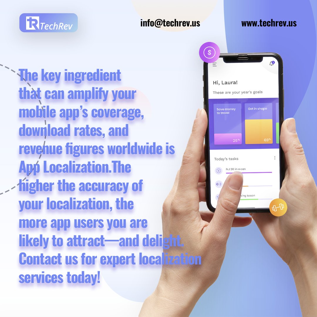 #AppLocalization is absolutely necessary if you want to take your mobile app global.   

Ready to get started with app localization? Talk To Us to get your app to go global.

#CustomSoftwareDevelopment
#SoftwareCompaniesNearMe
#USWebandMobileAppDevelopmentCompany