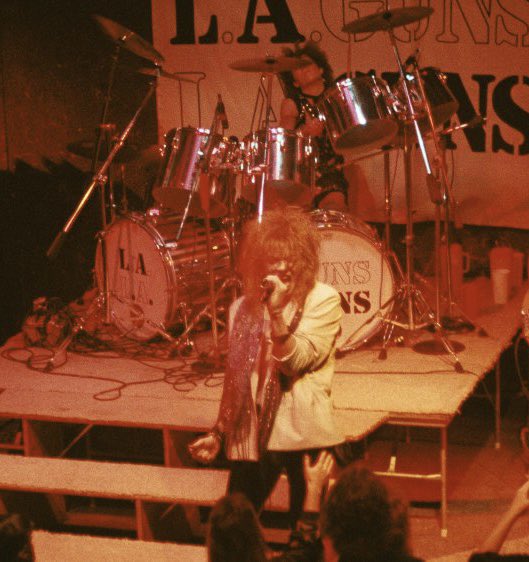 SongBirdyGirl's tweet photo. Thank you to Rob Gardner & everyone who brought our interview to 200 views! Here he is at an early LA Guns gig with Axl Rose 🌹 🔫🥁
https://t.co/JOTJqyS8Fq
#robgardner #gunsnroses #gunsandroses #gnr #laguns #traciiguns #sunsetstrip #80srock #80smusic #hairmetal #sleazerock https://t.co/E0Z51oKdVK