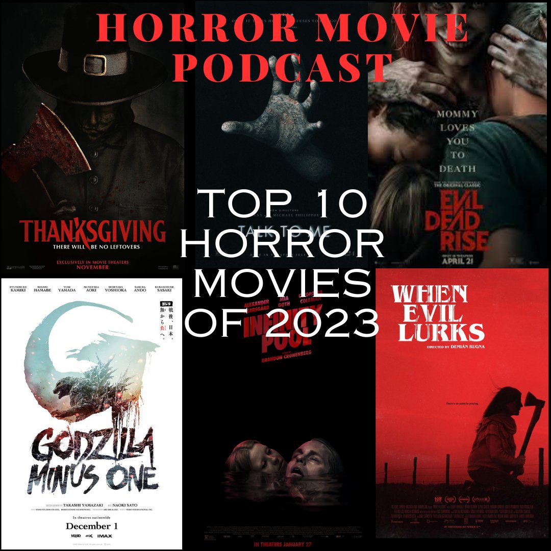 Our top 10 horror movies of 2023 episode is available now! Nathan, Victor and Trey are joined by @BrianDarthScott to countdown our top 10s for the year. This is part 1 of a 2 part year end series so stay tuned. #horrormovies #2023horror