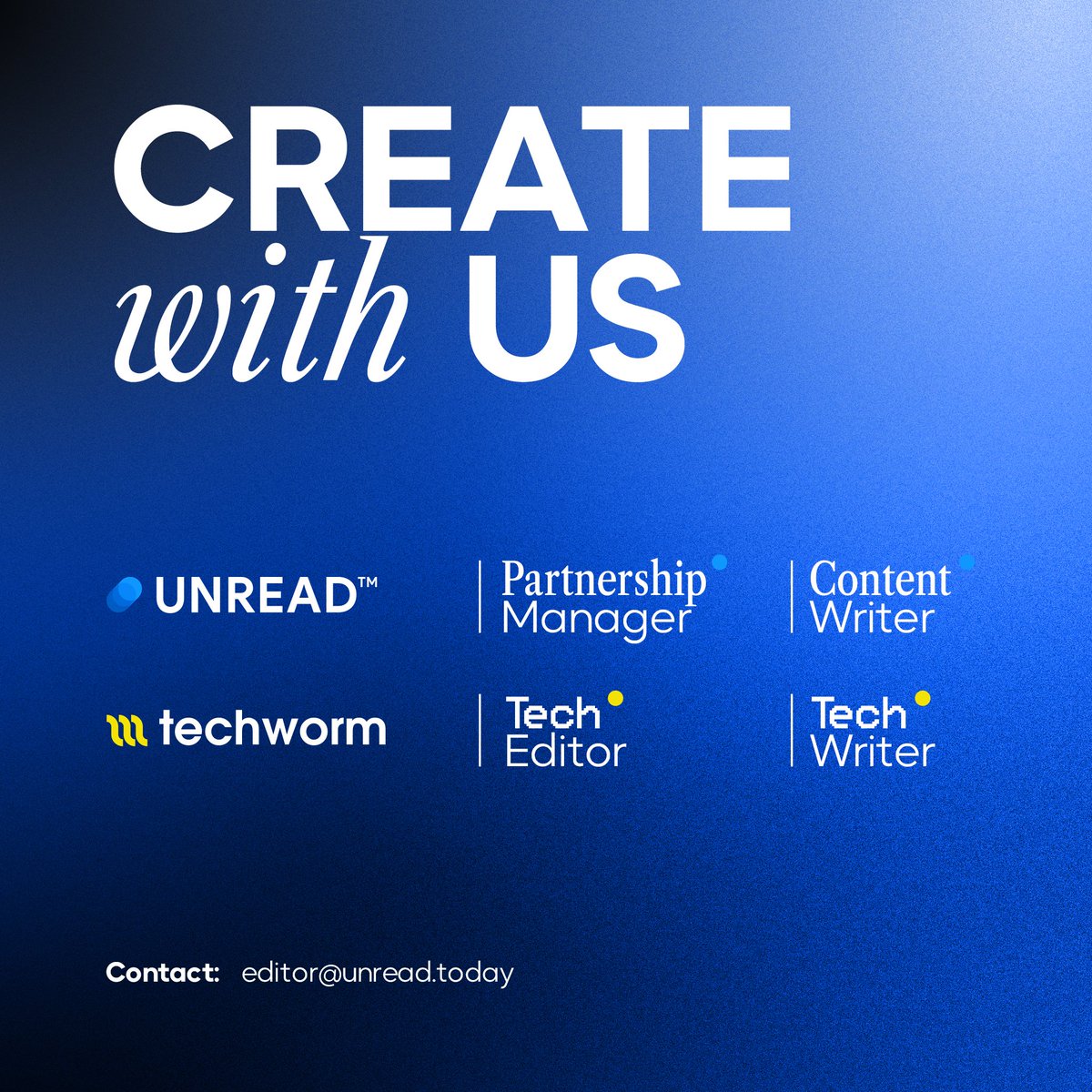 🔎 Эерэг агуулгыг хамтдаа бүтээх залуусыг урьж байна.  

Хоцорлоо гэж загнадаггүй, алдлаа гэж зэмлэдэггүй, бүтээлч, нөхөрсөг хамт олонд нэгдэхийг хүсвэл өөрийн танилцуулгаа editor@unread.today хаяг руу илгээгээрэй.