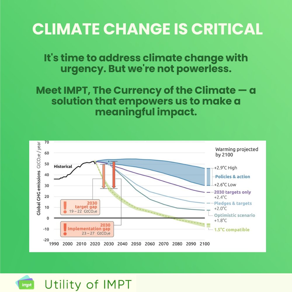 IMPT_token's tweet photo. π IMPT UTILITY: Your key to combating climate change! π‘π Explore the solution that empowers impactful change.
Join us at https://t.co/6ZFQjtgCyI πΏπ
#ClimateAction #IMPTUtility #SustainableFuture ππ± https://t.co/APE8AS0gPm